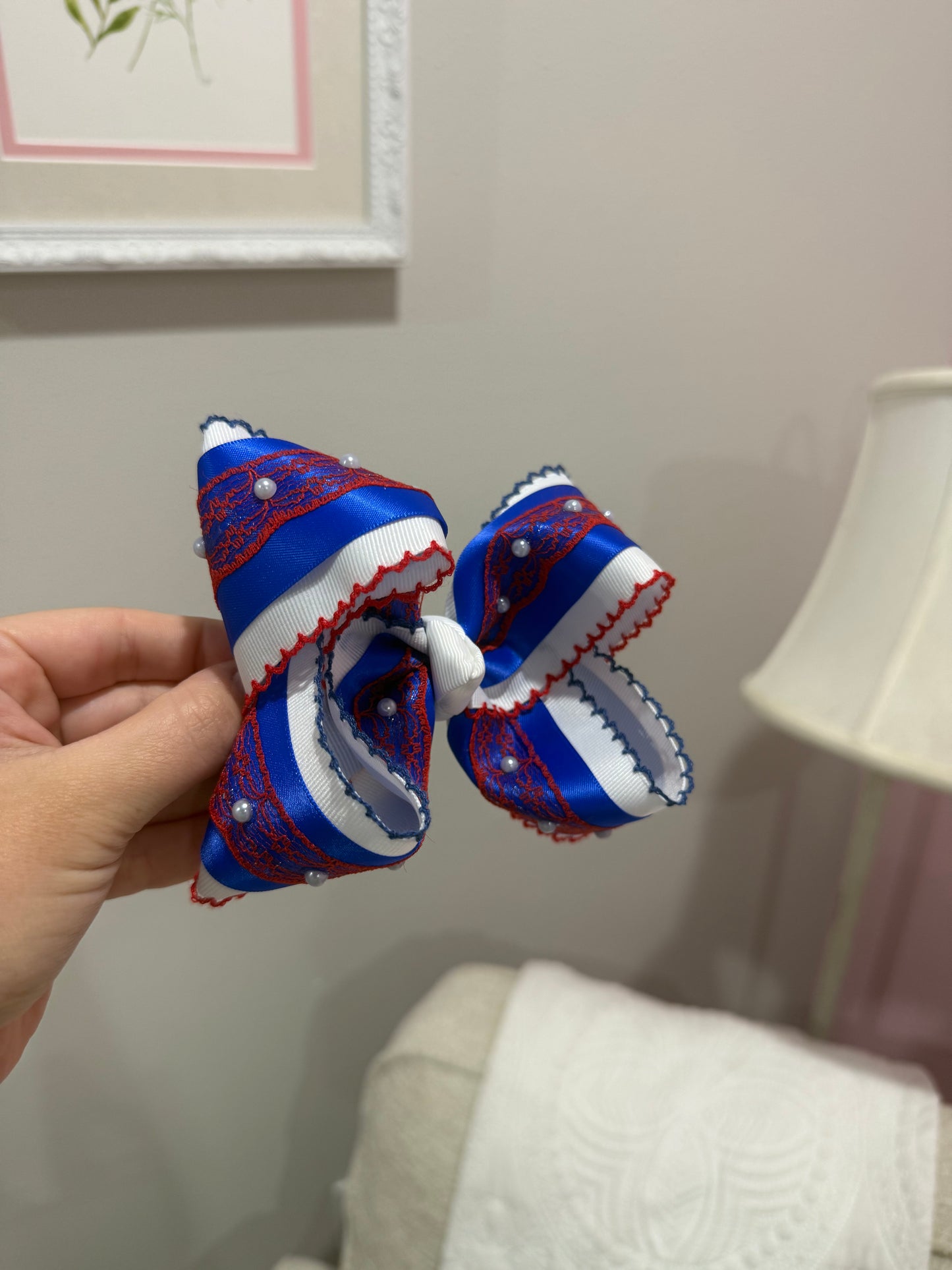4” Clip Patriotic