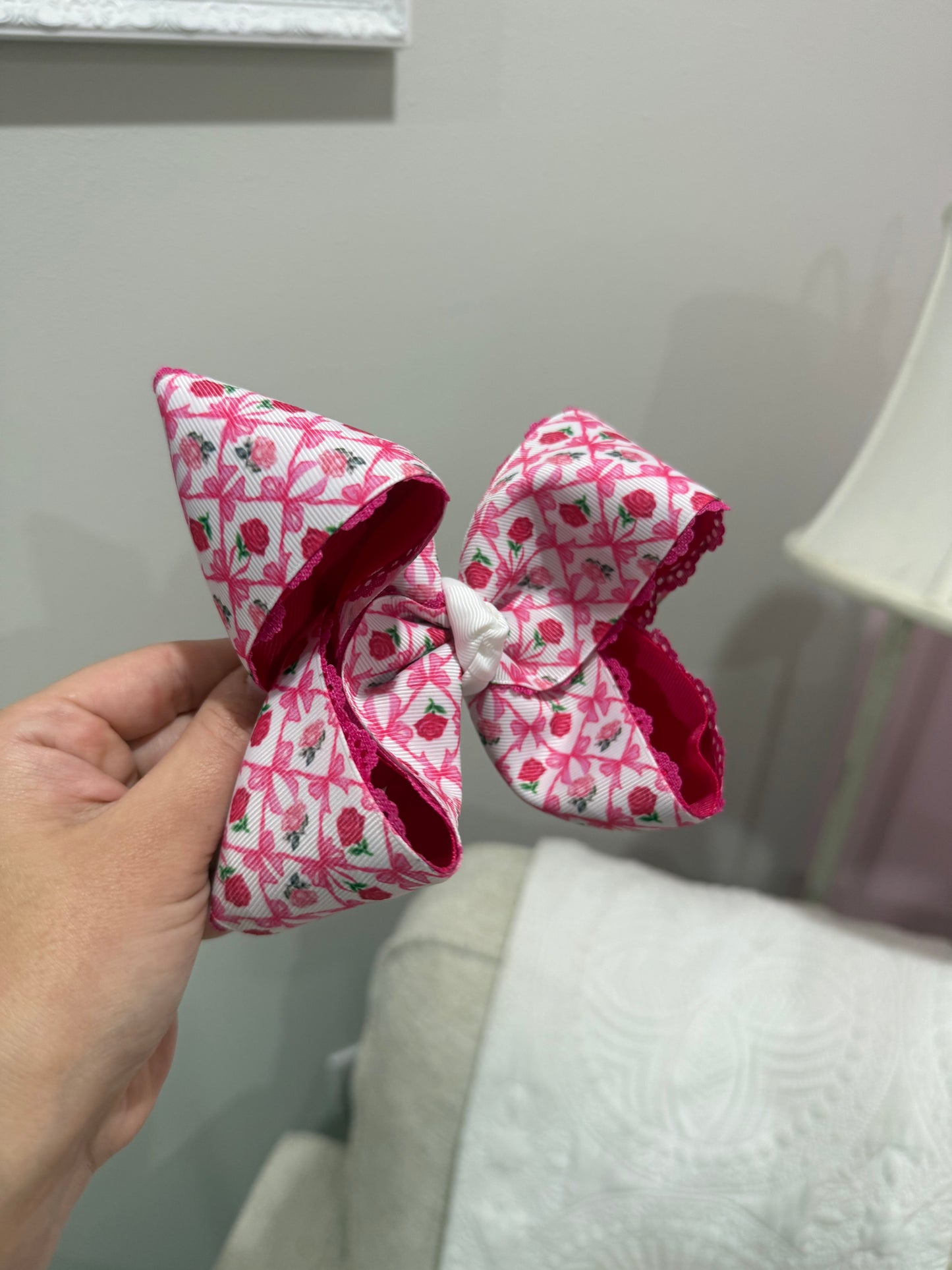 5” Clip | Rose Layered