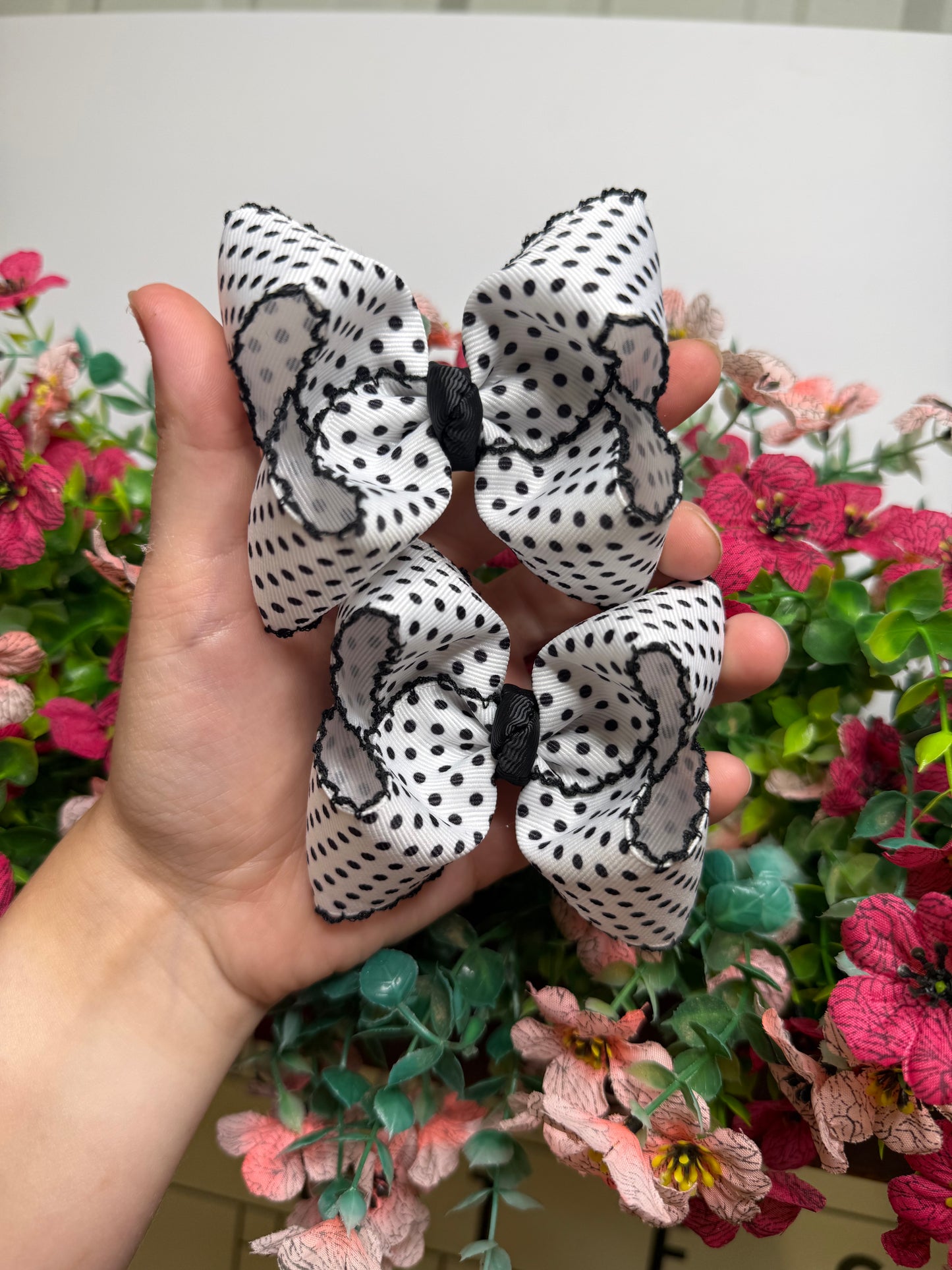 Piggies | Black Polka Dot