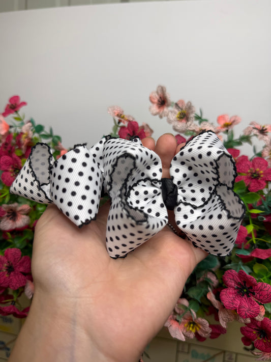 Piggies | Black Polka Dot