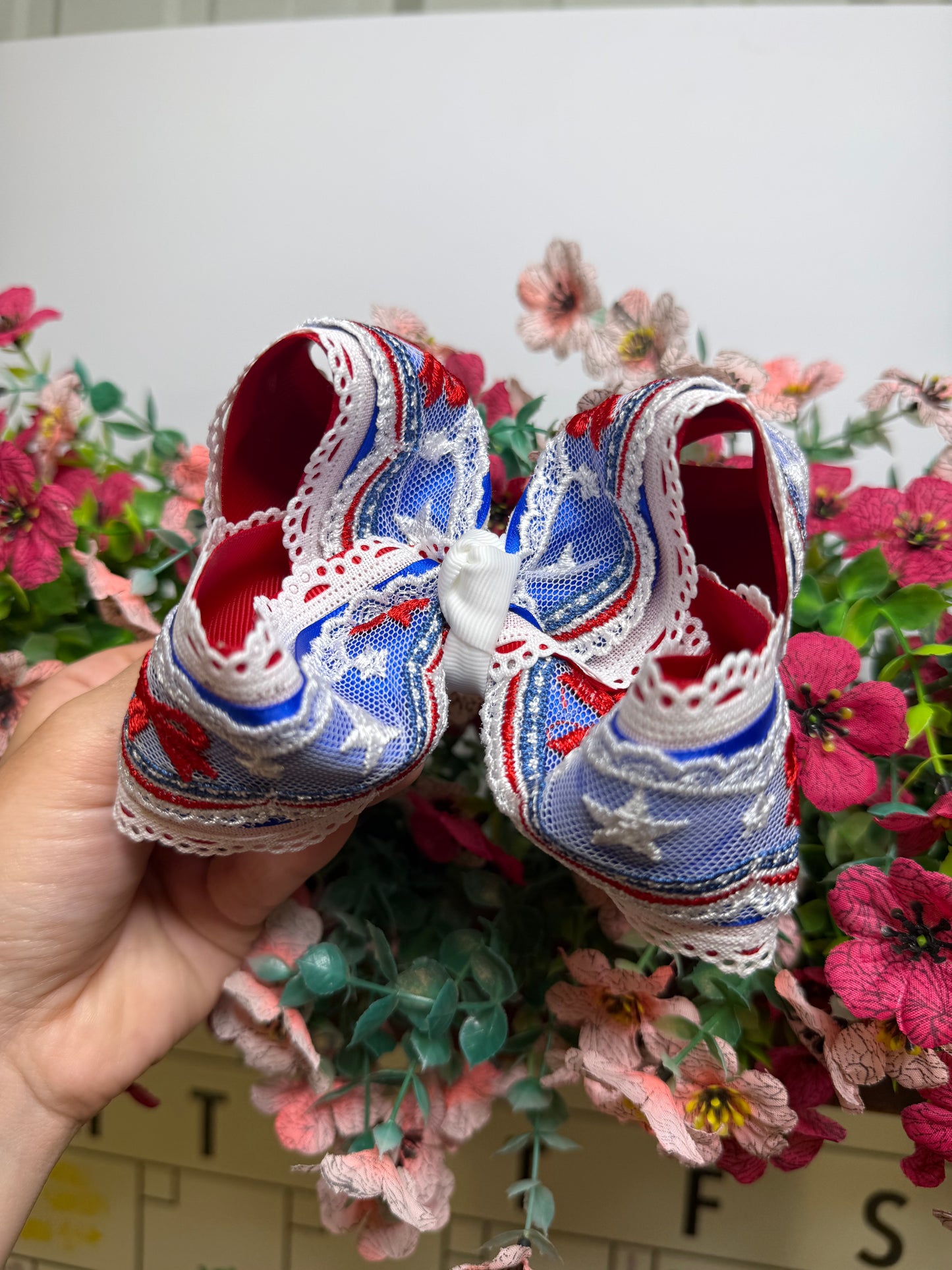 4” Clip | Patriotic Layered