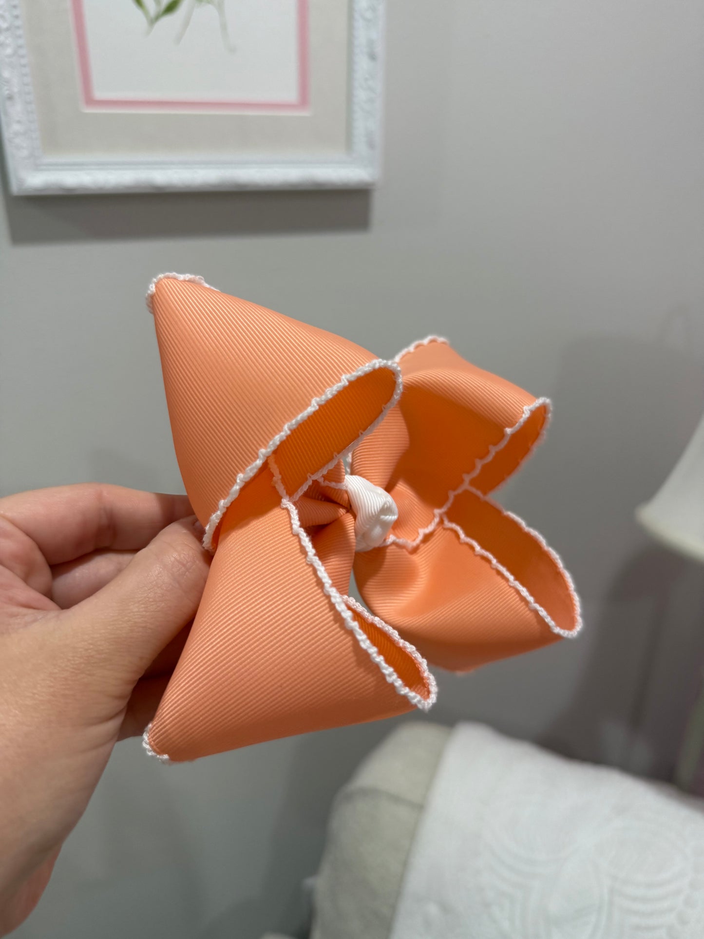 5” Clip Peach MS
