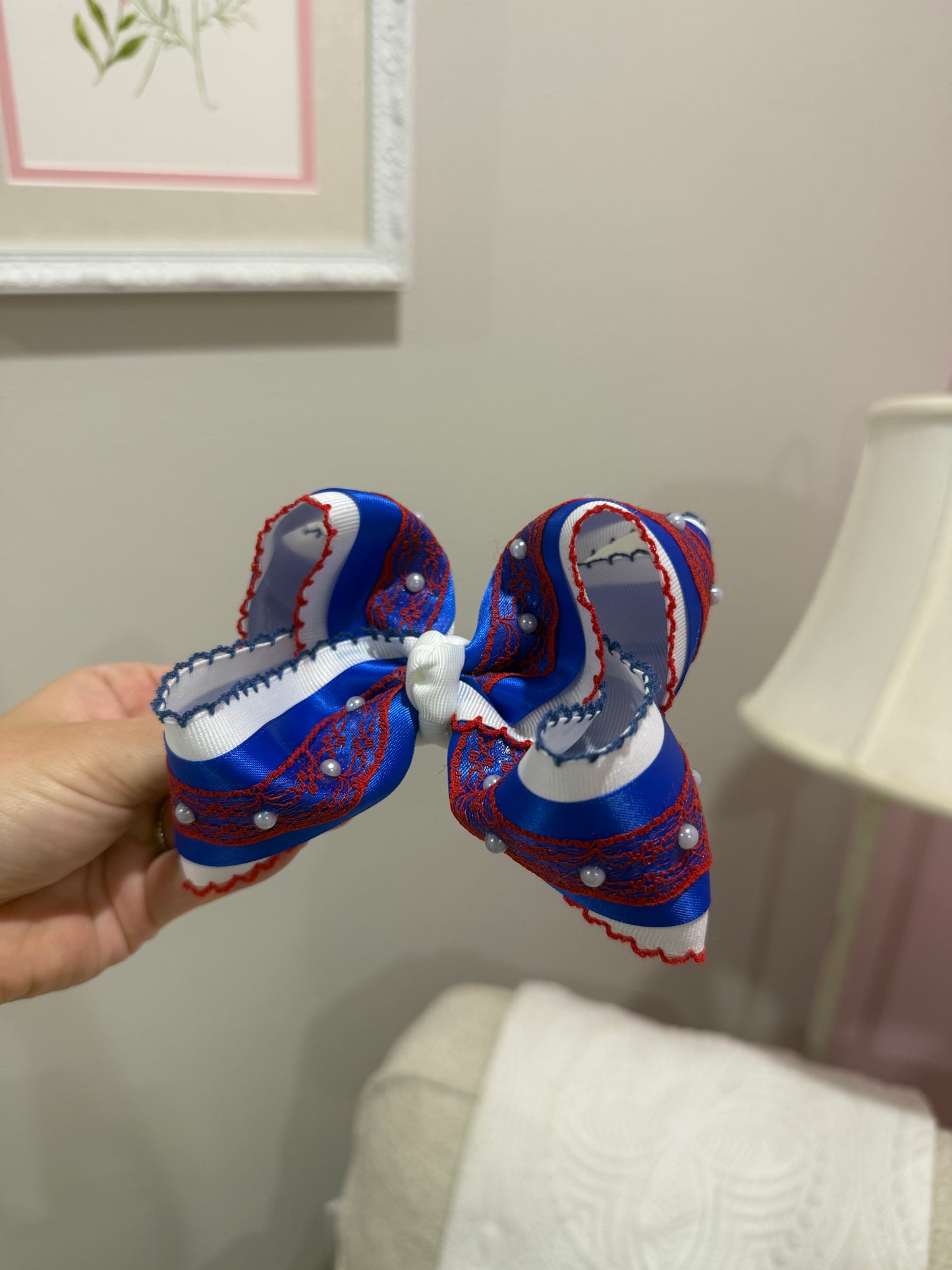 4” Clip Patriotic