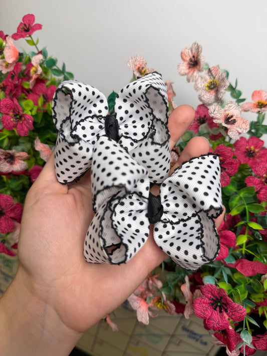 Piggies | Black Polka Dot
