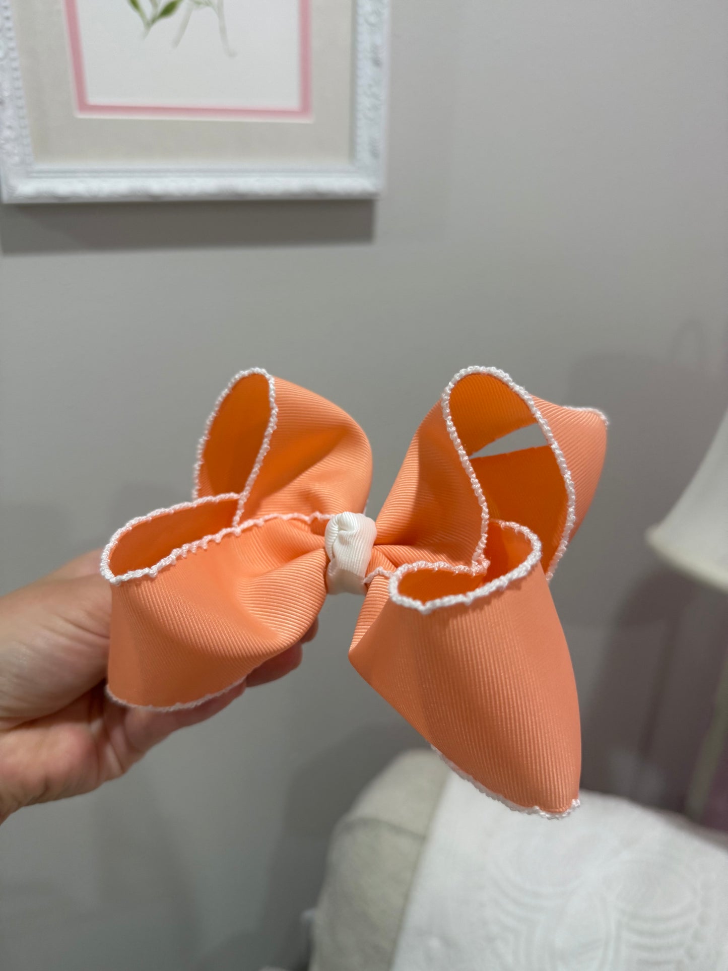 5” Clip Peach MS