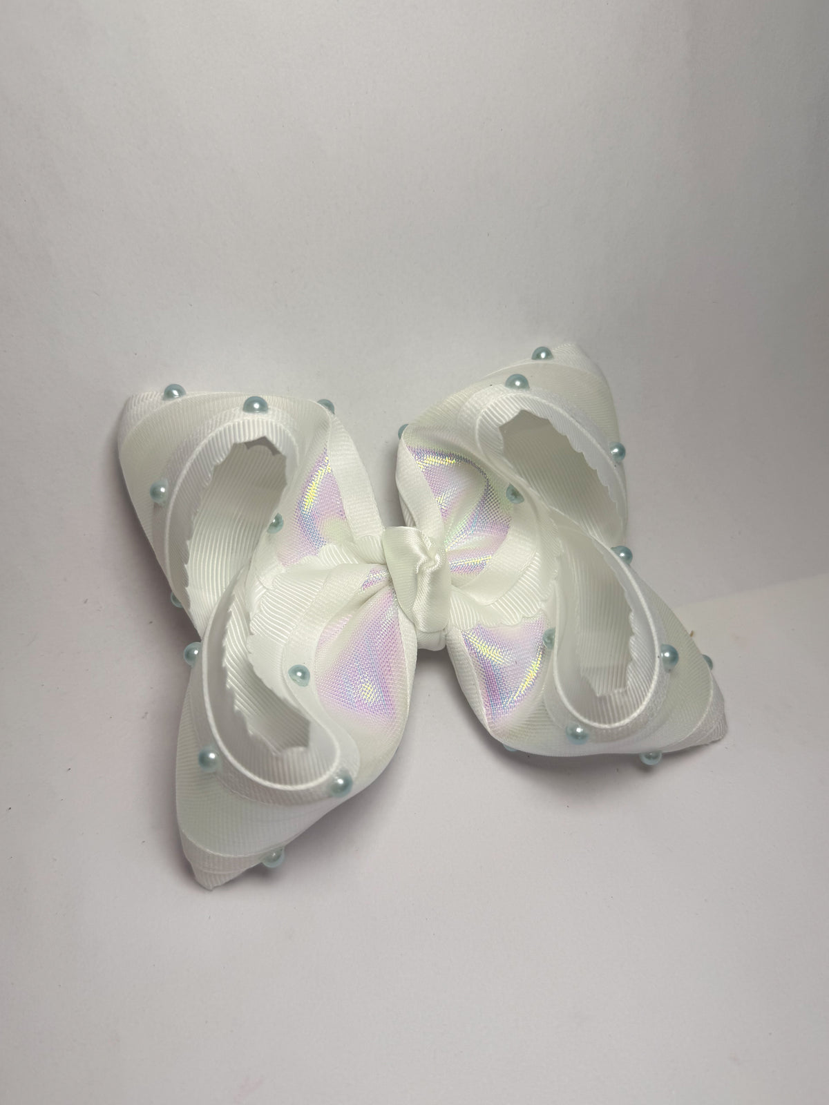 4” July BOM w Light Blue Pearls