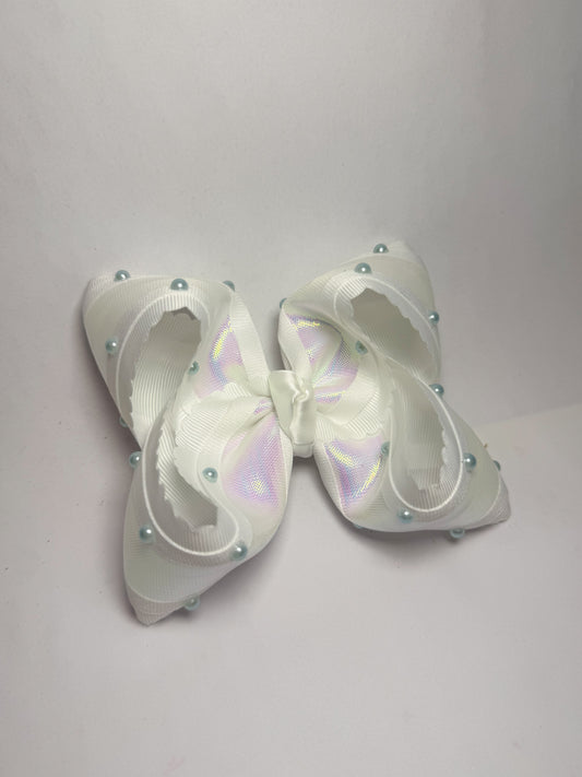 4” July BOM w Light Blue Pearls