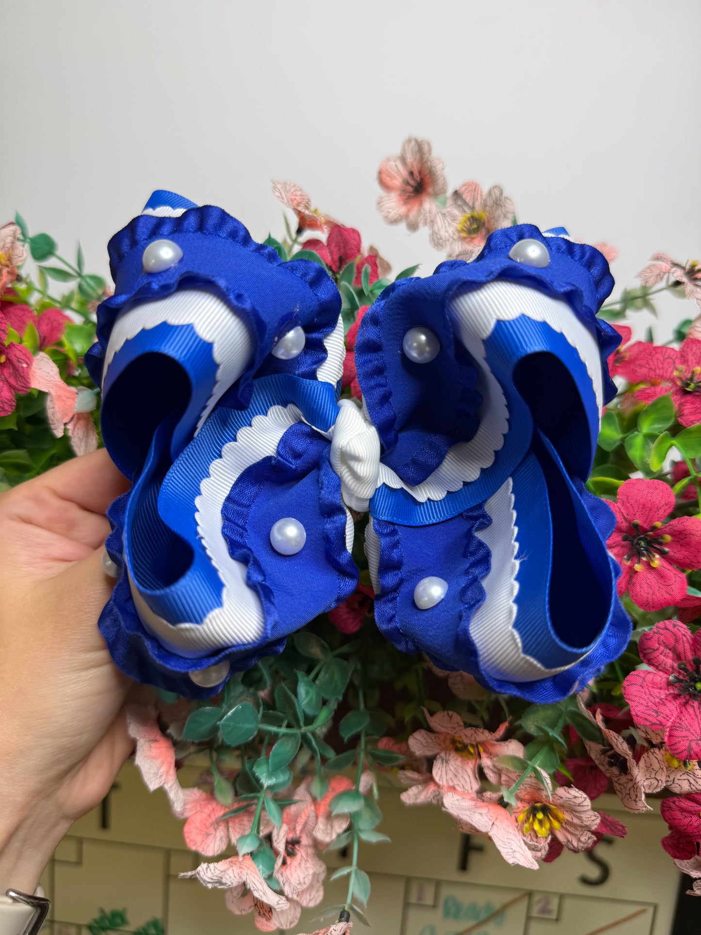 5” Clip | Royal Blue Layered