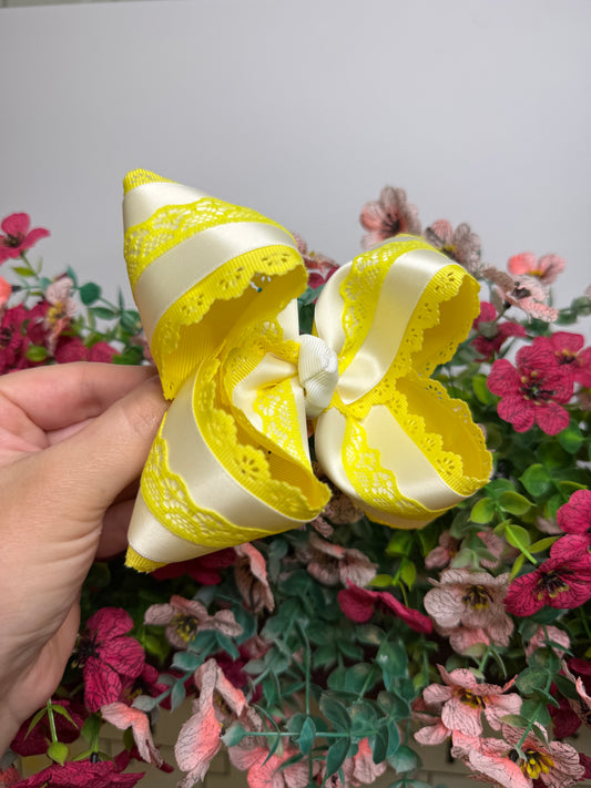 4” Clip | Yellow Layered