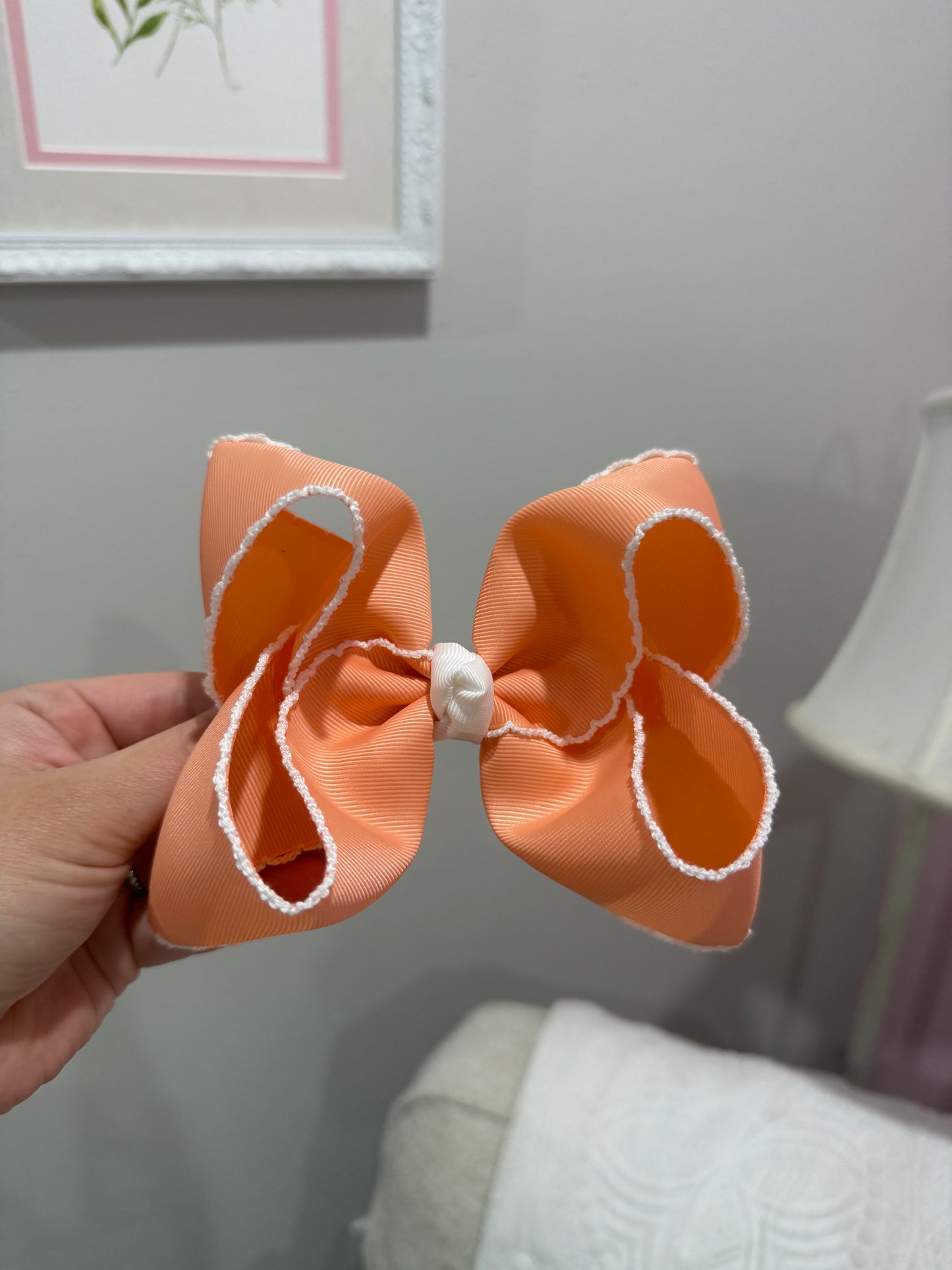 5” Clip Peach MS