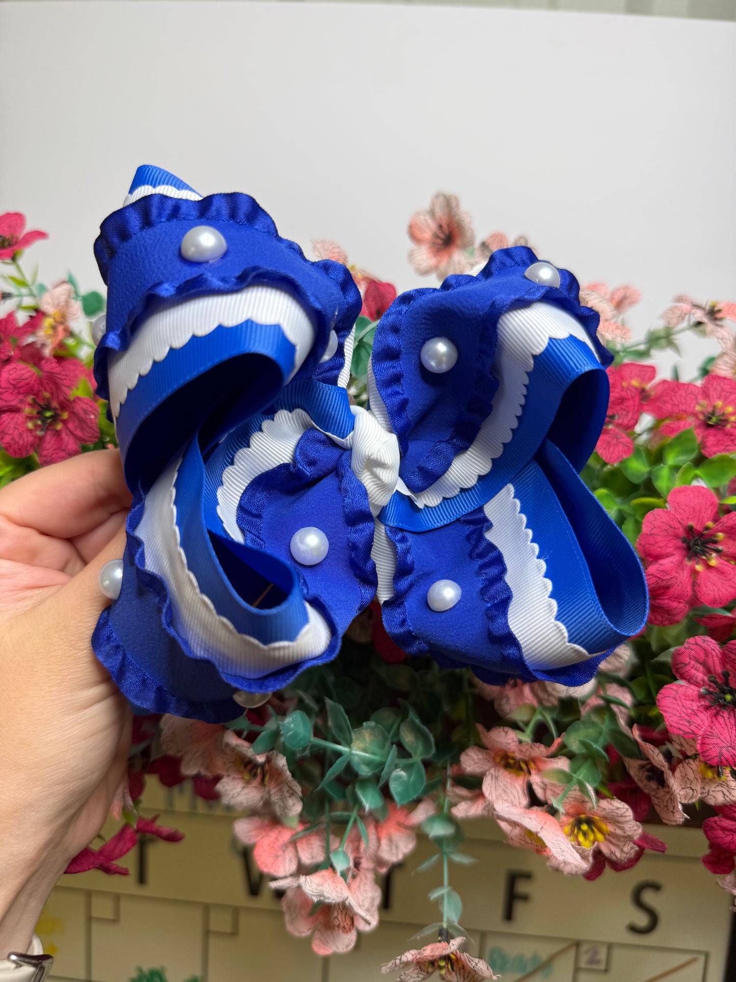 5” Clip | Royal Blue Layered