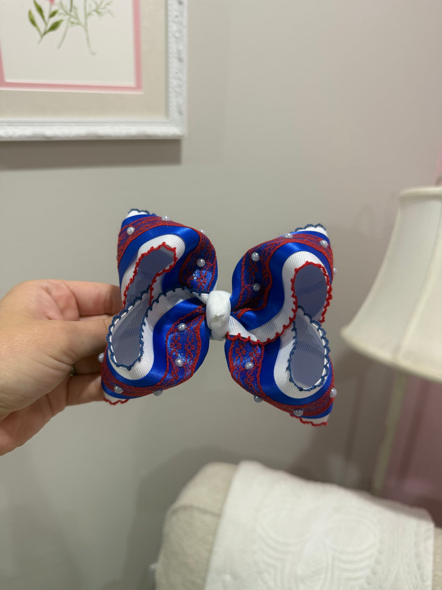 4” Clip Patriotic